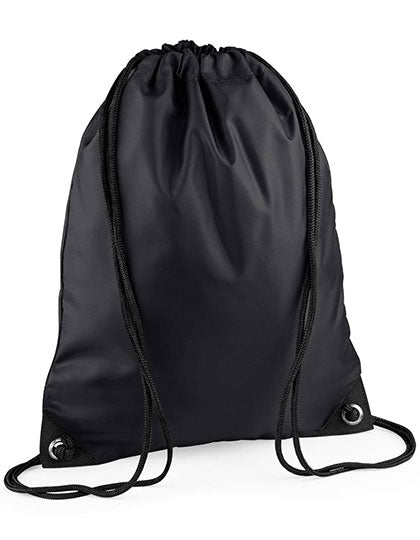 Premium Gymsac in Black, Größe 33 x 45 cm