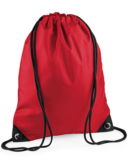 Premium Gymsac in Classic Red, Größe 33 x 45 cm