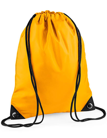 Premium Gymsac in Gold, Größe 33 x 45 cm