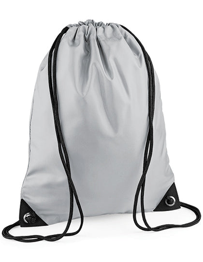 Premium Gymsac in Light Grey, Größe 33 x 45 cm