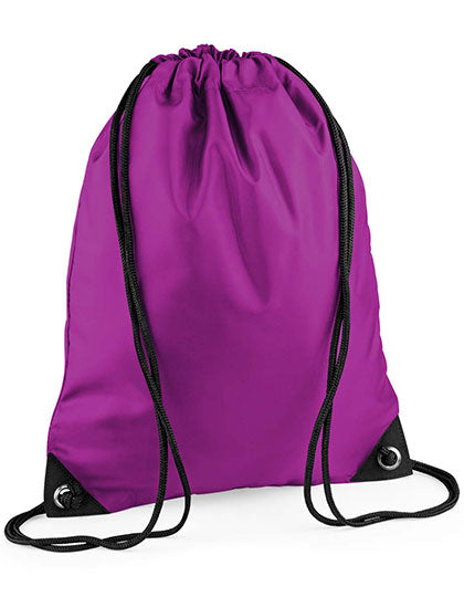 Premium Gymsac in Magenta, Größe 33 x 45 cm