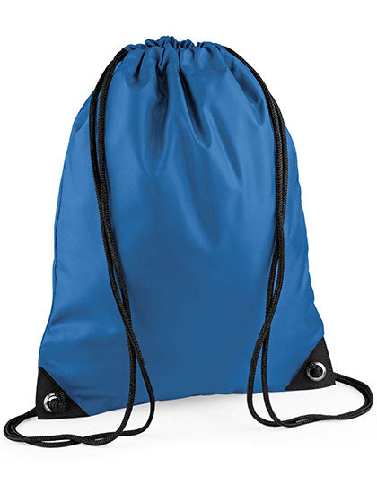 Premium Gymsac in Sapphire Blue, Größe 33 x 45 cm