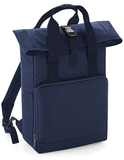 Twin Handle Roll-Top Backpack in Navy Dusk, Größe 28 x 38 x 12 cm