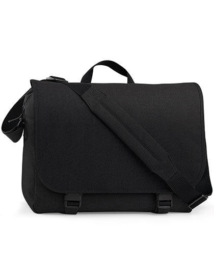 Two-Tone Digital Messenger in Black, Größe 39 x 31 x 12 cm