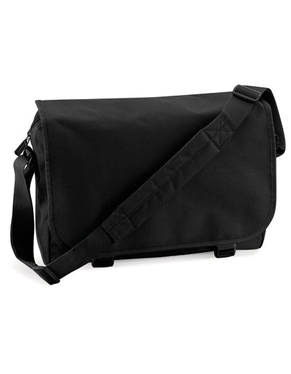 Messenger Bag in Black, Größe 38 x 30 x 12 cm