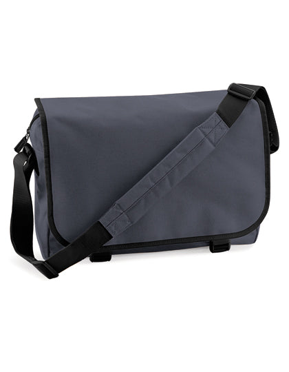 Messenger Bag in Graphite Grey, Größe 38 x 30 x 12 cm