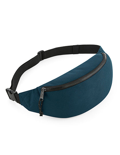 Recycled Waistpack in Petrol, Größe 38 x 14 x 8 cm
