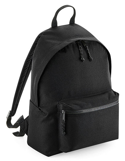 Recycled Backpack in Black, Größe 31 x 42 x 21 cm