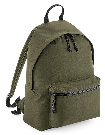 Recycled Backpack in Military Green, Größe 31 x 42 x 21 cm