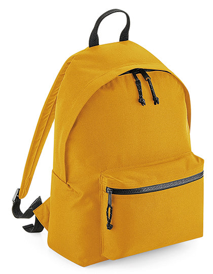 Recycled Backpack in Mustard, Größe 31 x 42 x 21 cm