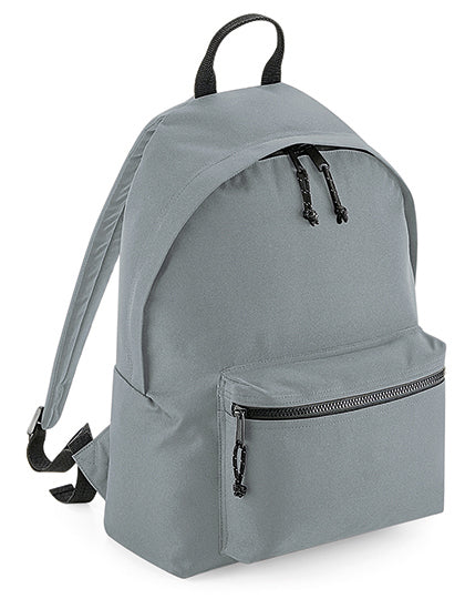 Recycled Backpack in Pure Grey, Größe 31 x 42 x 21 cm