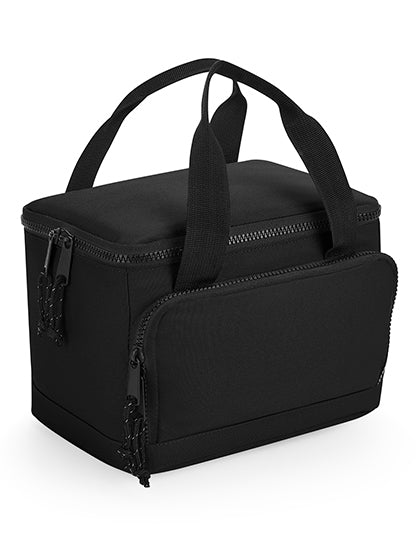 Recycled Mini Cooler Bag in Black, Größe 24 x 17 x 17 cm