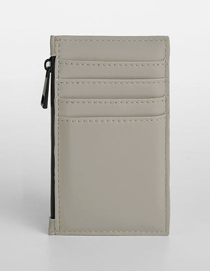Matte PU Card Holder in Clay, Größe 13 x 7 cm