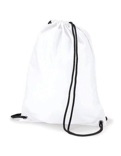 Budget Gymsac in White, Größe 33 x 45 cm