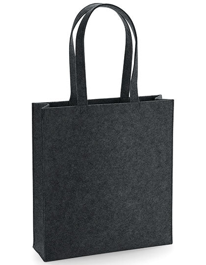 Felt Bag in Charcoal Melange, Größe 37 x 41 x 11,5 cm