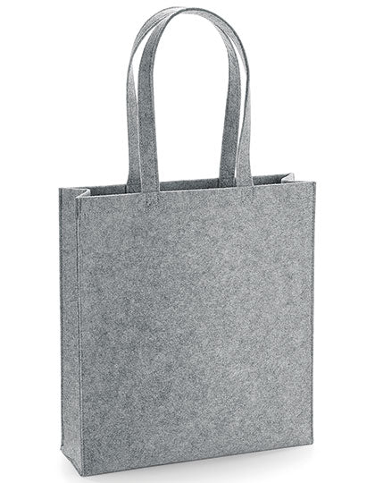 Felt Bag in Grey Melange, Größe 37 x 41 x 11,5 cm