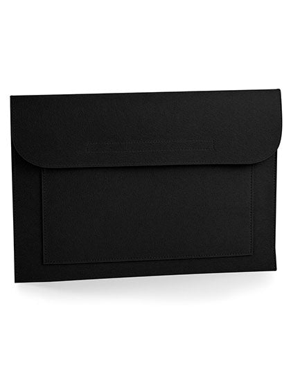 Felt Laptop / Document Slip in Black, Größe 41,5 x 28 cm