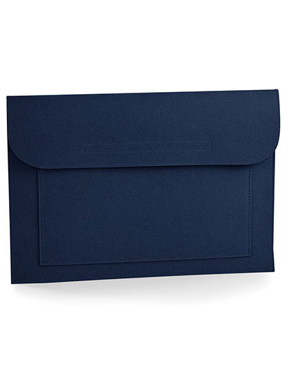 Felt Laptop / Document Slip in Navy, Größe 41,5 x 28 cm