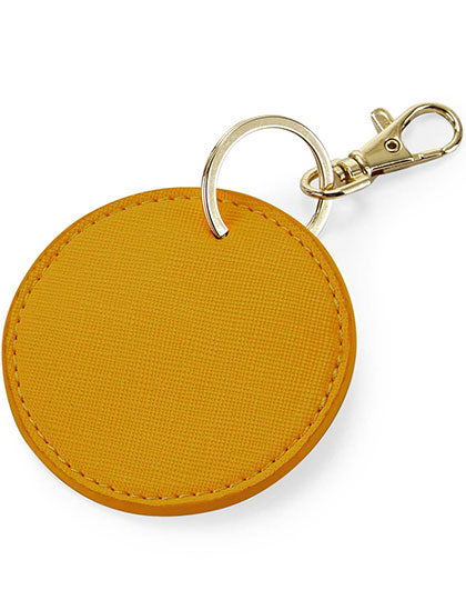 Boutique Circular Key Clip in Mustard, Größe Ø 7 cm