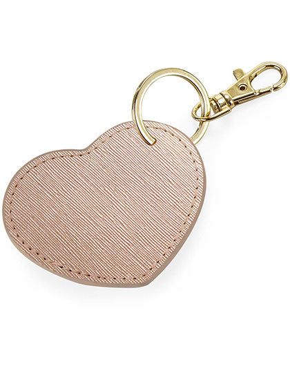 Boutique Heart Key Clip in Rose Gold, Größe 7 x 6 cm