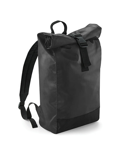 Tarp Roll-Top Backpack in Black, Größe 26 x 43 x 13 cm