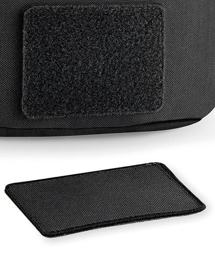 MOLLE Utility Patch in Black, Größe 10 x 7 cm
