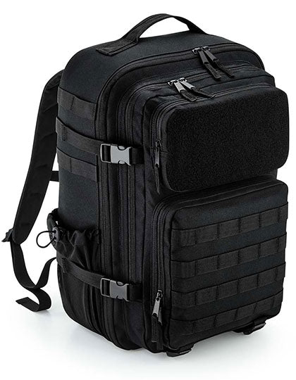 MOLLE Tactical 35L Backpack in Black, Größe 31 x 48 x 24 cm