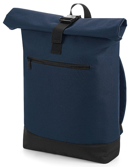 Roll-Top Backpack in French Navy, Größe 32 x 44 x 13 cm