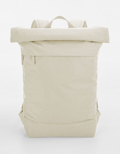Simplicity Roll-Top Backpack in Beige, Größe 50 x 40 x 13 cm