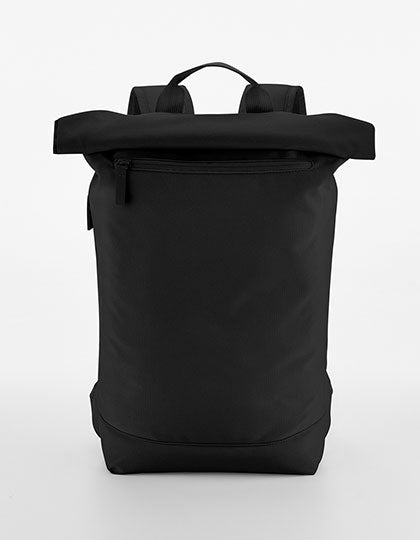 Simplicity Roll-Top Backpack Lite in Black, Größe 43 x 34 x 11 cm
