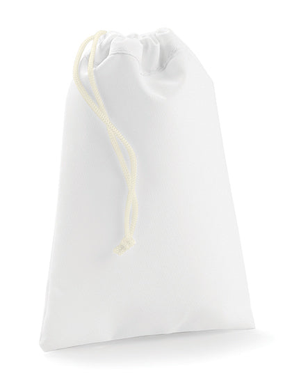 Sublimation Stuff Bag in White, Größe L (28,5 x 41 cm)