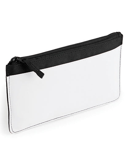 Sublimation Pencil Case in Black, Größe 21 x 12 cm