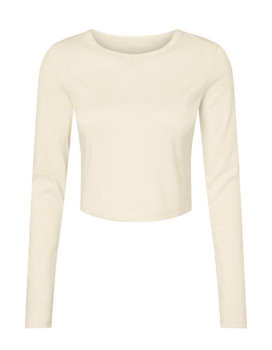 Women´s Micro Rib Long Sleeve Baby Tee
