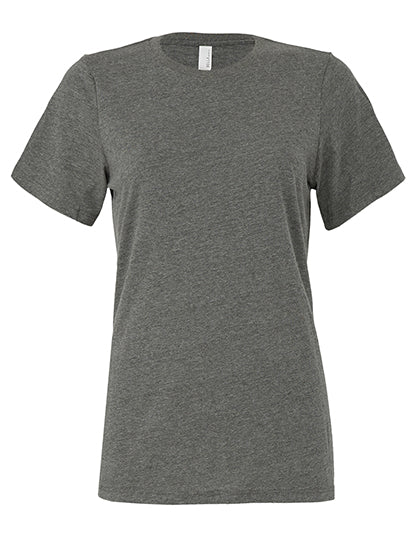 Women´s Relaxed CVC Short Sleeve Tee in Deep Heather, Größe XL