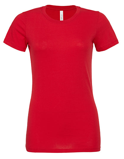 Women´s Relaxed Jersey Short Sleeve Tee in Red, Größe XL