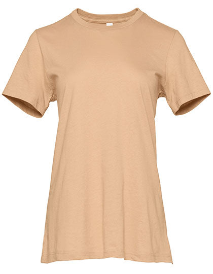 Women´s Relaxed Jersey Short Sleeve Tee in Sand Dune, Größe XL