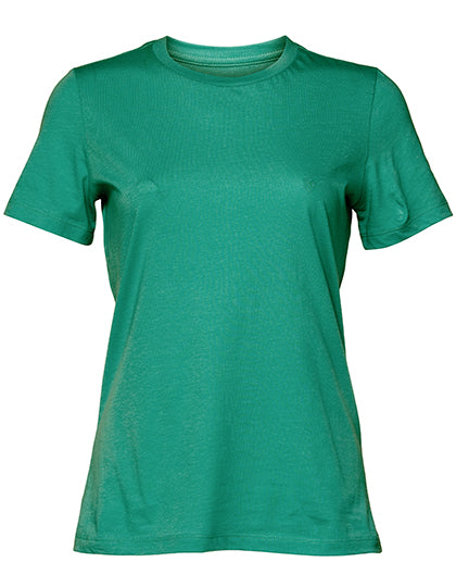 Women´s Relaxed Jersey Short Sleeve Tee in Teal, Größe XL