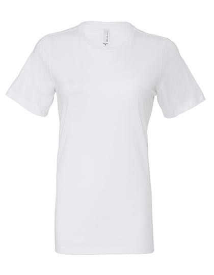 Women´s Relaxed Jersey Short Sleeve Tee in White, Größe XXL