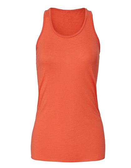 Flowy Racerback Tank Top in Coral, Größe XL