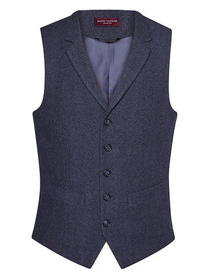 Memphis Men´s Waistcoat in Navy H-B, Größe XXL