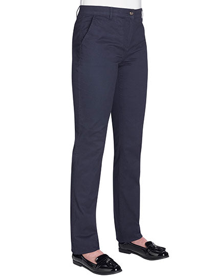 Ladies´ Business Casual Collection Houston Chino in Navy, Größe 24R(52)/29