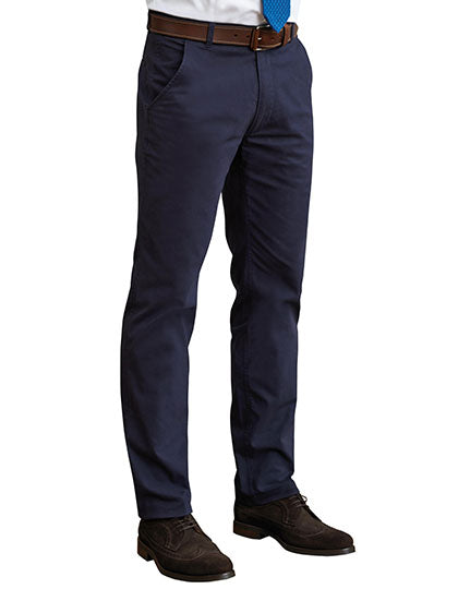 Business Casual Denver Men´s Classic Fit Chino in Navy, Größe 46R(62/64)/32