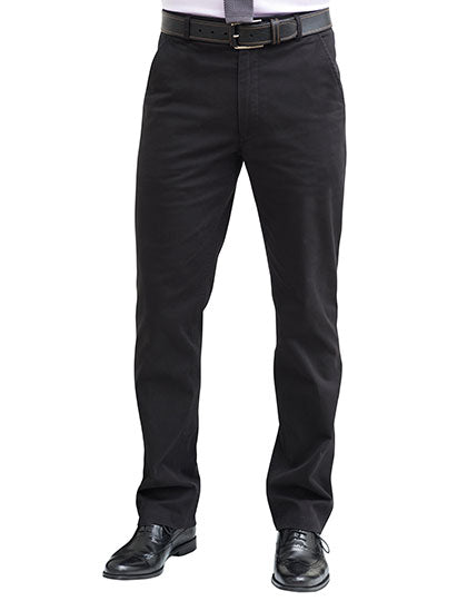 Business Casual Collection Miami Men´s Fit Chino in Black, Größe 42R(58)/31,5