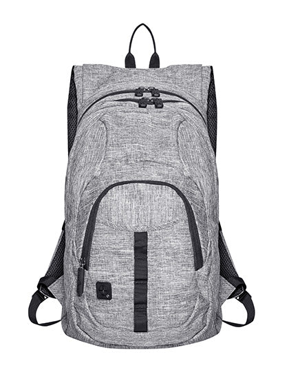 Outdoor Backpack - Grand Canyon in Grey Melange, Größe 50 x 30 x 15 cm