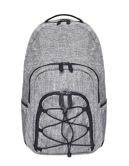 Outdoor Backpack - Rocky Mountains in Grey Melange, Größe 52 x 32 x 17 cm