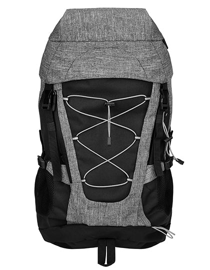 Outdoor Backpack - Yellowstone in Grey Melange, Größe 56 x 28 x 28 cm