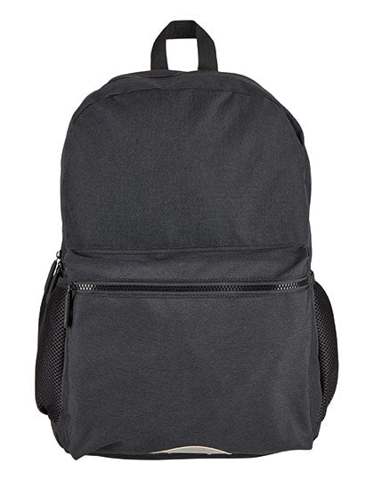 Backpack - Ottawa in Black Melange, Größe 45 x 32 x 16,5 cm