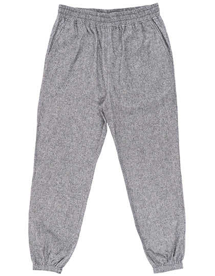 Flannel Jogger Pant in Heather Grey, Größe 3XL
