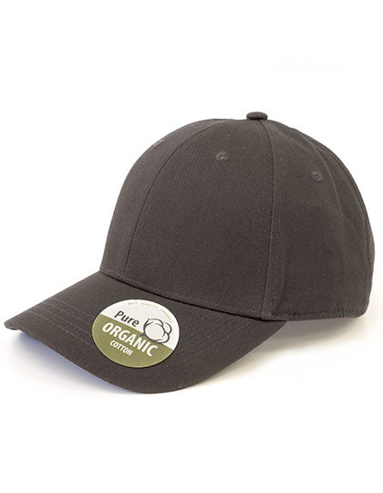 Organic Cotton Cap in Charcoal, Größe One Size