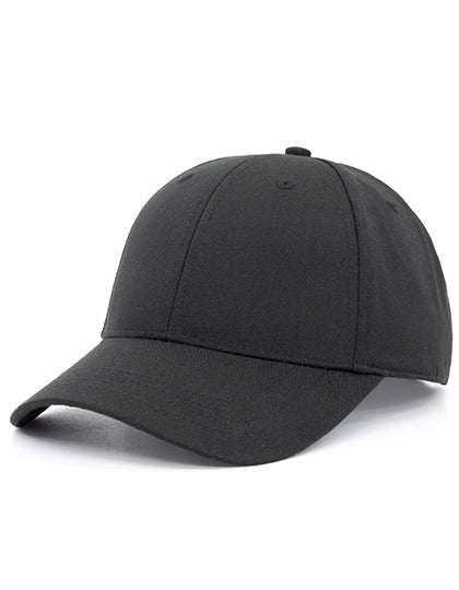 Recycled Cotton Cap in Black, Größe One Size